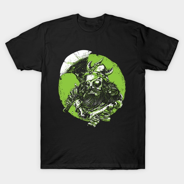 Viking Warrior T-Shirt by Mako Design 